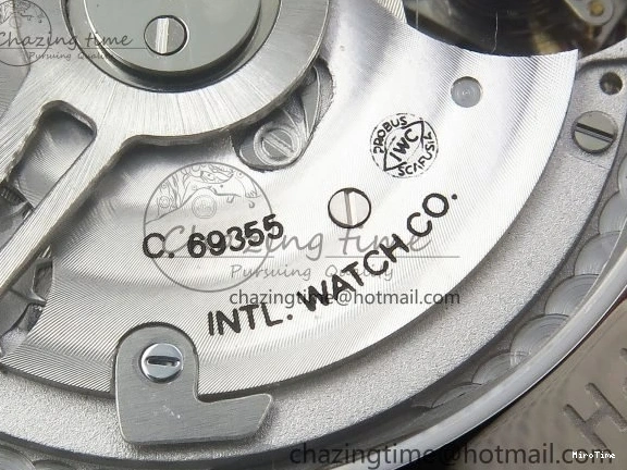 MIROTIME 0412 Casual Portuguese Chrono IW3716 Z+F 1:1 Best Edition White Dial on Blue Rubber Strap A 7016